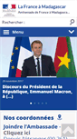 Mobile Screenshot of ambafrance-mada.org